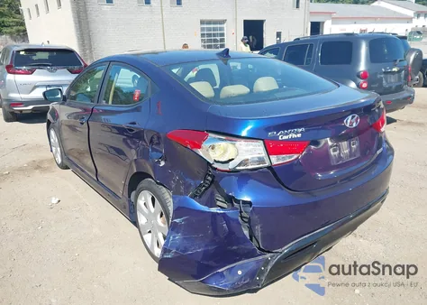 2013 Hyundai Elantra Limited из США, поврежденный, VIN 5NPDH4AE6DH241856